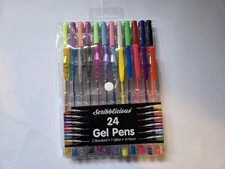 24x Scribblicious Gel Pens