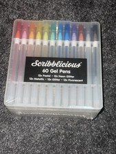 Scribblicious 60 Gel Pens