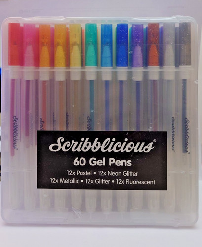 Scribblicious gel pens - scribblicious, 60